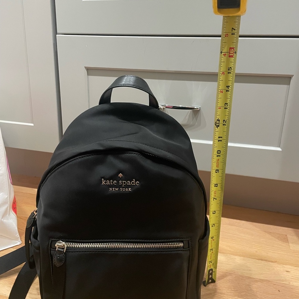 Kate Spade Chelsea Medium Backpack Black - Picture 14 of 16